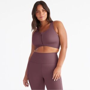 Knix Catalyst Front Zip Sports Bra- High Impact Sports Bra- Size 6+
